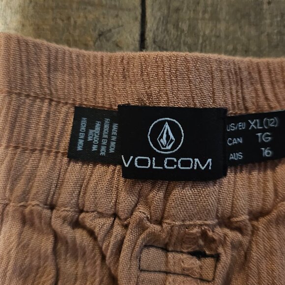 Volcom Women's Stoneshine Junki Pants / NWT / Sz XL / SAND - Picture 3 of 4